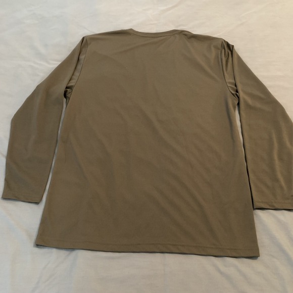 Dickies Shirt Lot Of 3 Mens Large Green Long Sleeve Pocket Workwear Tee Tagless - Picture 10 of 13